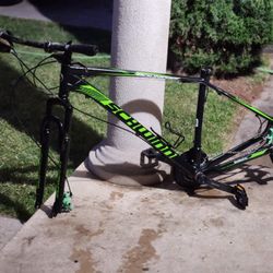 29"×19" Front Suspension Mountain Bike Frame With Dual Disc Break 