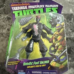 TMNT Teenage Mutant Ninja Turtles Robotic Foot Soldier 2012 
