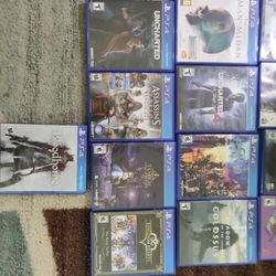 PS4 Games - Total 13 Games - $10 Each 