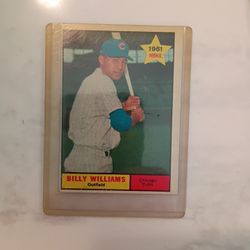 Vintage Baseball Card: Billy Williams 