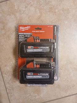 Milwaukee twin pack batteries
