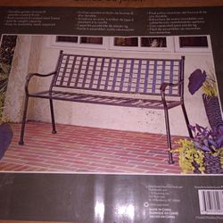 Garden Bench - New In Box 