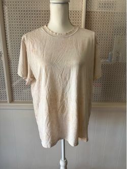 Women’s Lululemon All Yours Tee Speckled Pink Orange