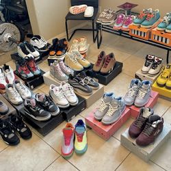 ALL JORDANS  - CHECK PICTURE - 13.5-13 size