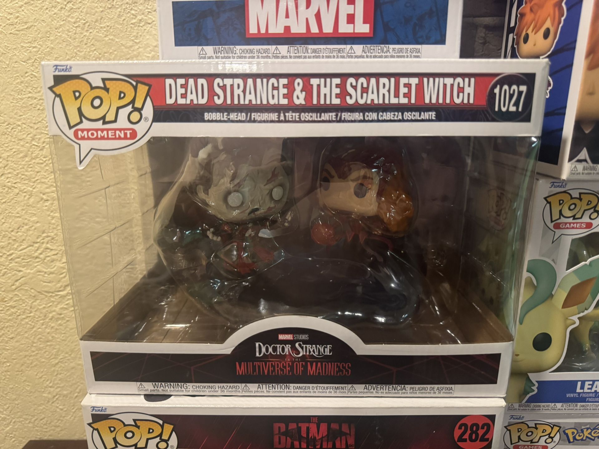 Marvel Dead Strange & The Scarlet Witch Funko Pop
