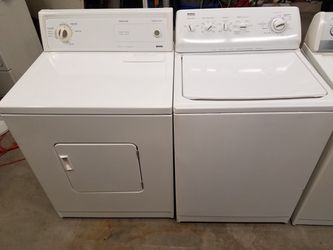 Washer and dryer