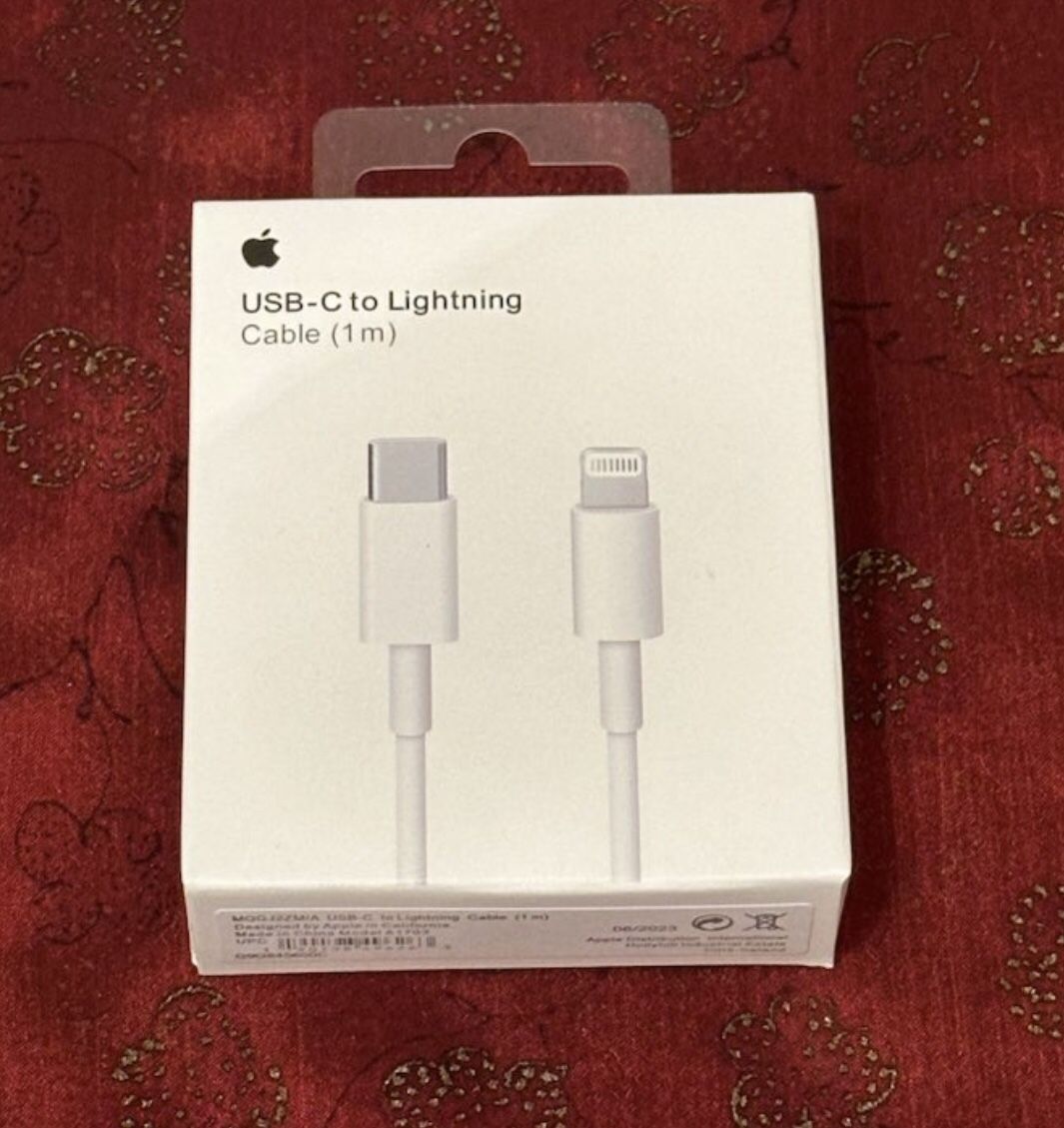 1M USBC To Lightening For Apple Devices 