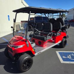 2026 Voyager Patriot 6-Passenger Non-Lifted 72-Volt Lithium Street Legal LSV Golf Cart