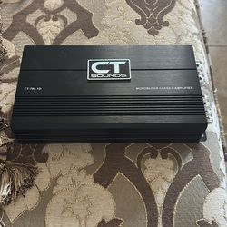 Monoblock amp 700watt ct sounds