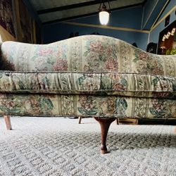 Chippendale Queen Anne Style Sofa-Reupholster’s Dream