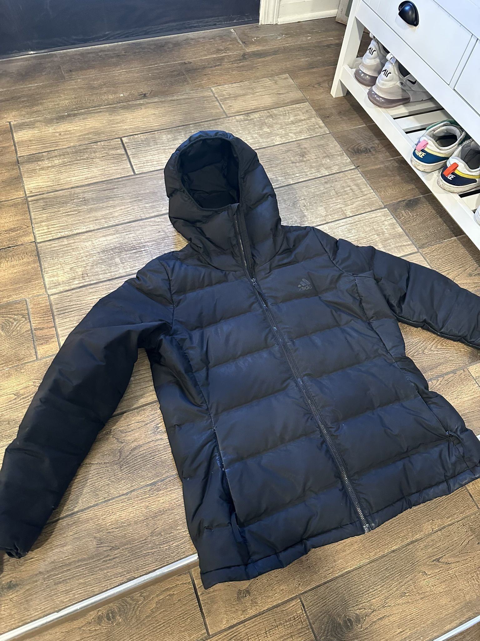 Woman's Adidas Puffy Coat Size Large