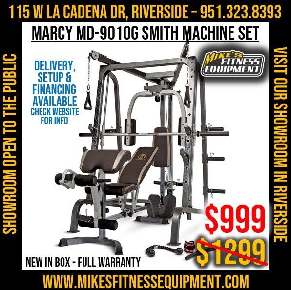 Marcy SM4033 SM 4033 Smith Machine Home Gym Power Cage Functional Trainer