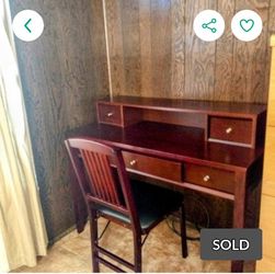 4 Drawer Desk With Keyboard Pull-Out Tray Made By Target Home (Hudson Series)