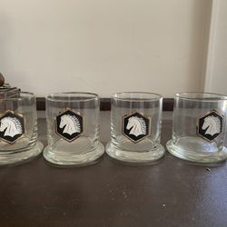 Set Of 4 Collectible Glasses