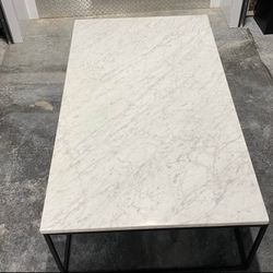 West Elm Marble Coffee Table-Msrp2000