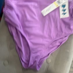Anne Cole Swim Suit Bikini Bottom Lavender 