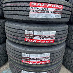 ‼️🚨vendo Set De Llantas Lt 225 70 19.5 Safiro Tires 