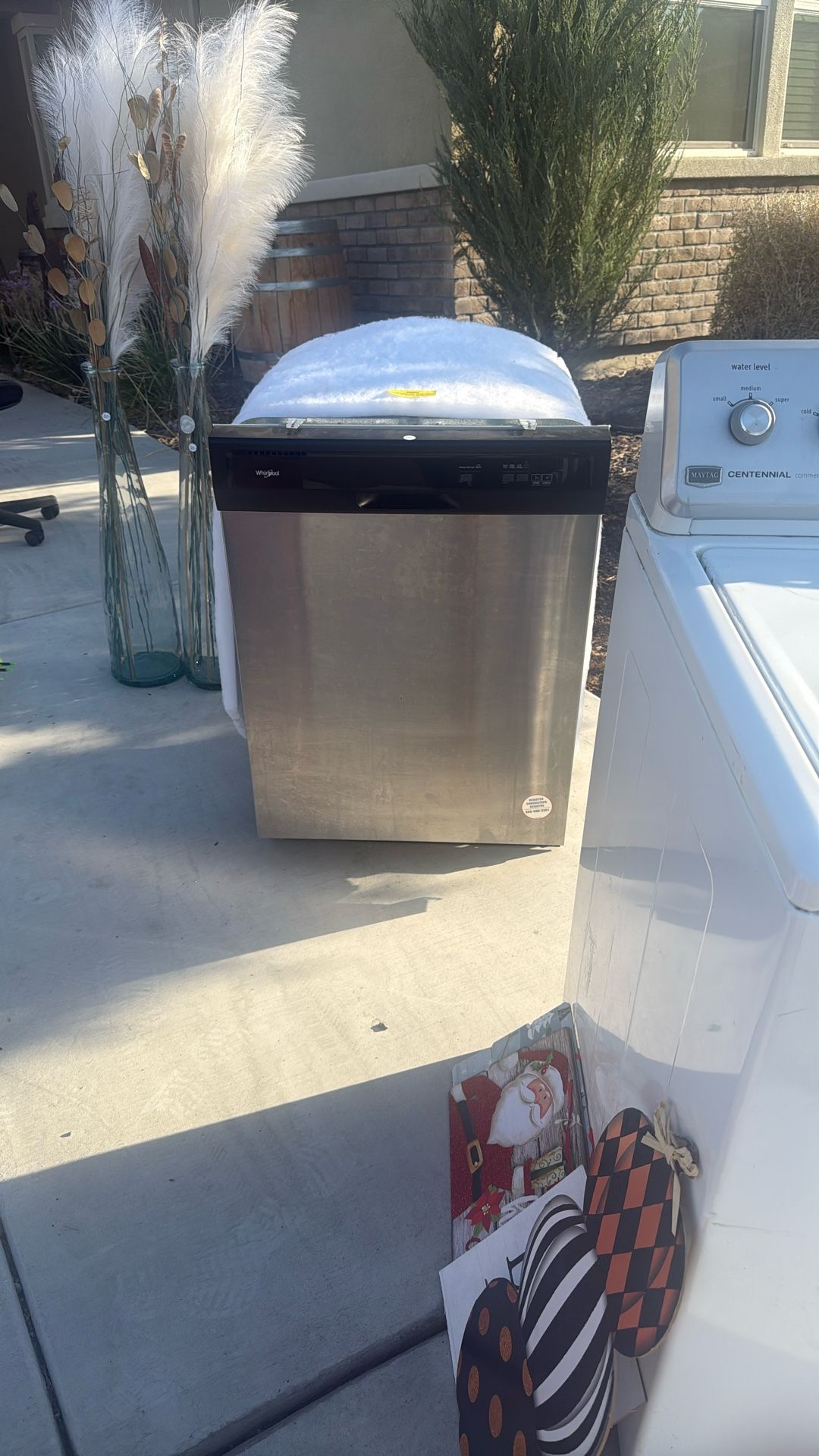 brand new dishwasher
