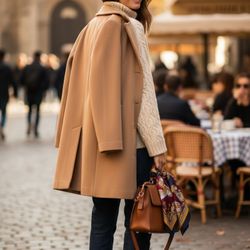 Dennis Basso Wool Blend Coat With Detachable Hood