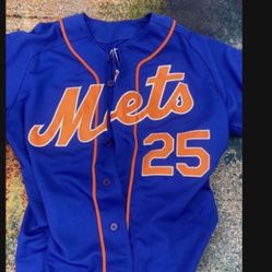 NEW YORK METS BASEBALL JERSEY