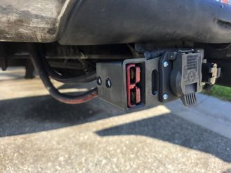 Anderson trailer plug mount no drill — $39