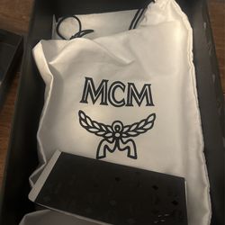 mcm slides authentic with receipt box size 11 for Sale in 