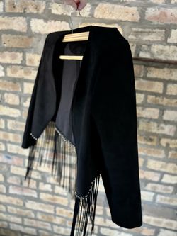 Zara Black Suede Jacket