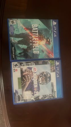 Battlefield 2042 PS4, Madden NFL 21