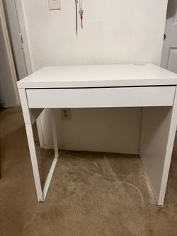 Small White Desk