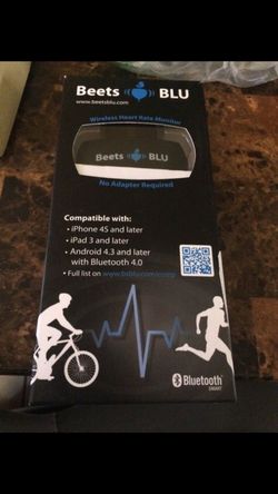 Beets BLU heart rate monitor