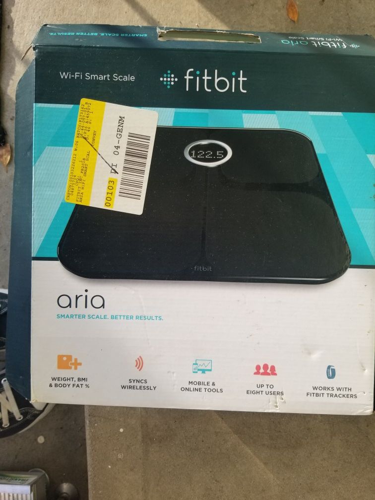 Fitbit wifi smart scale