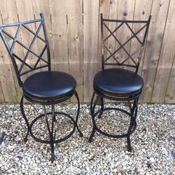 Metal Swivel Stools