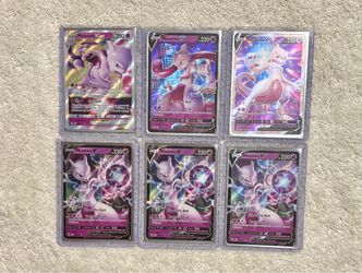6-Card Mewtwo Pokémon Lot – V / VMAX