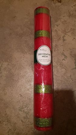 Holiday ribbon