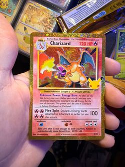 Pokémon 30th celebration classic collection charizard (with 10 potential)
