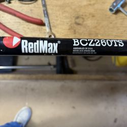 RedMax BCZ260TS commercial straight shaft string trimmer. 