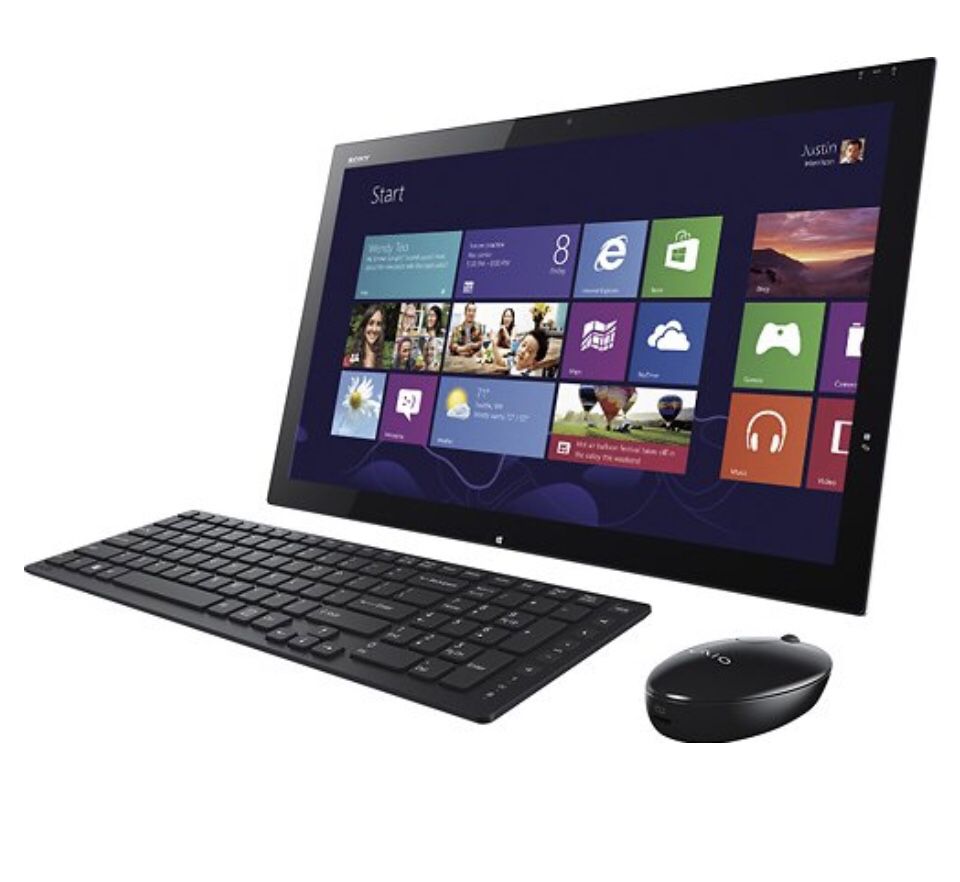 Sony VAIO Tap 21 SVT21225CXB - all-in-one - Core i5 4200U 1.6 GHz - 8 GB - 750 GB - LED 21.5" - QWERTY