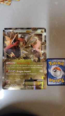 Pokemon Tyrantrum EX JUMBO CARD