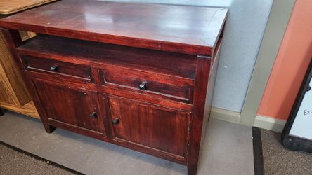 Solid wood cabinet