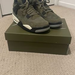 Jordan 4 Retro SE Craft Olive Green 