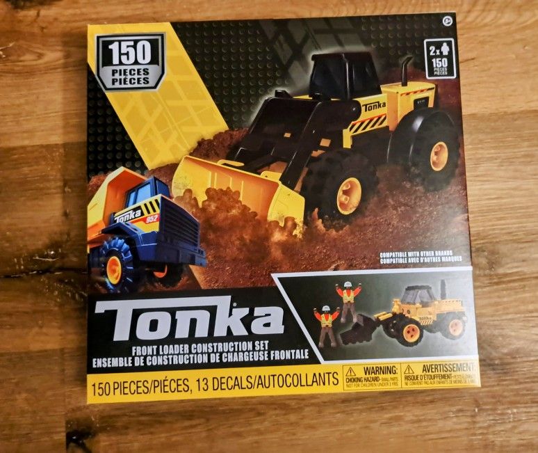 Tonka Front Loader Construction Set 150pcs Sealed Box