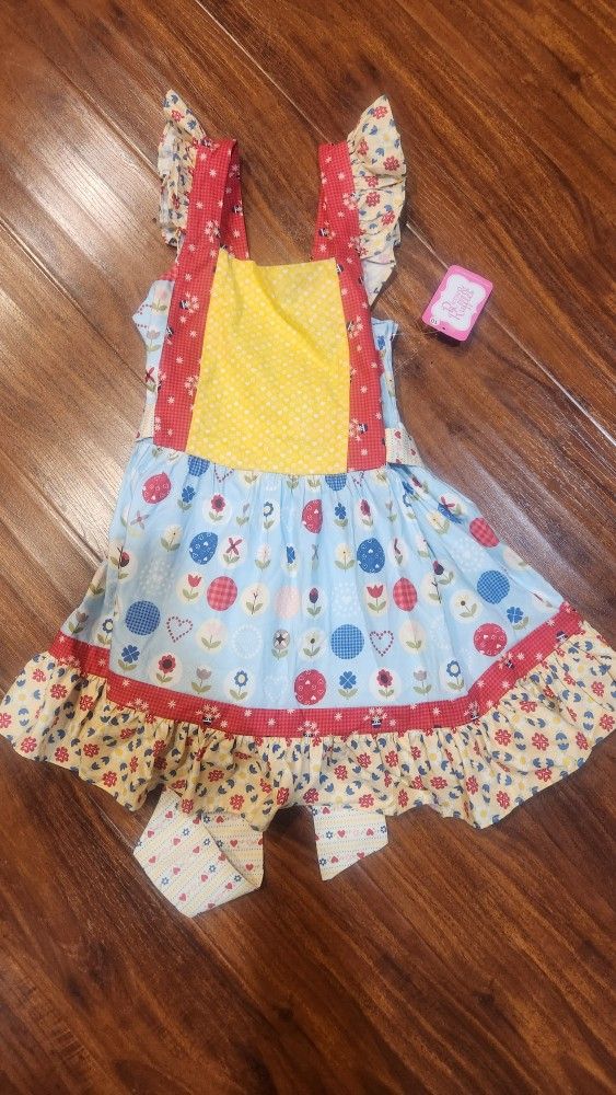 RICRAC & RUFFLES DRESS