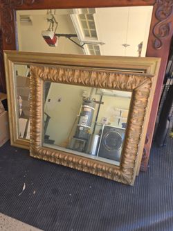 Vintage mirrors, assorted,  $20 each