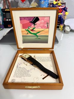 limited edition Chuck Jones "Michigan J. Frog" wristwatch