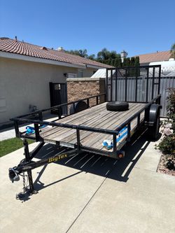 14 ft Utility BigTex trailer