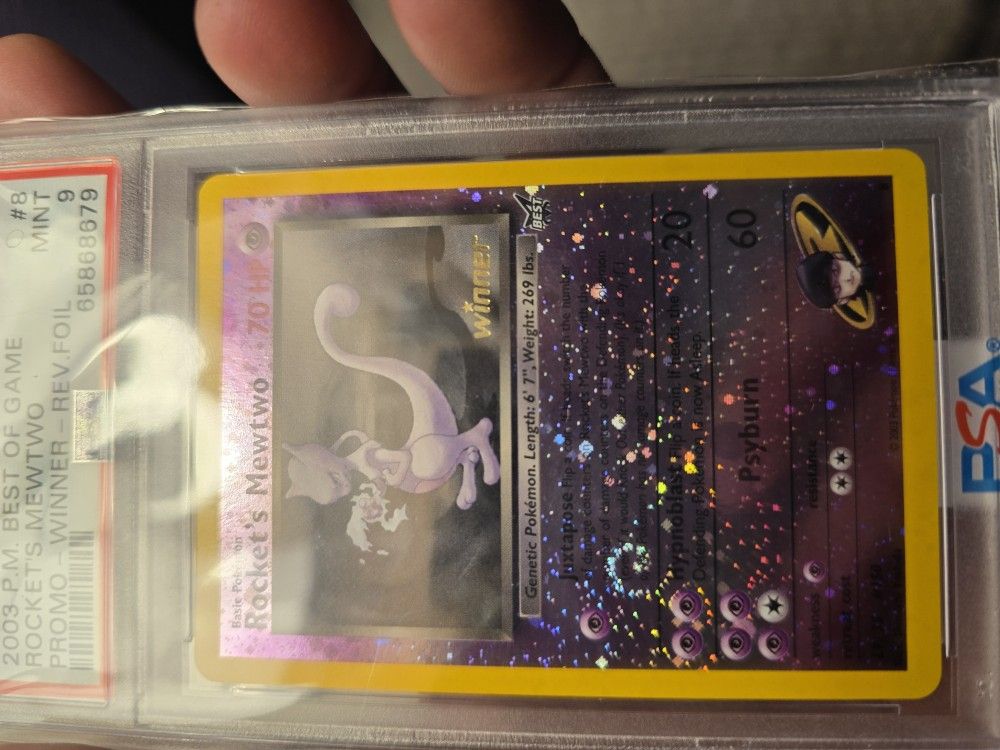 2003 P.M Best Of Game Rocket's Mewtwo