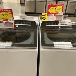 Washing Machine Mgr Special Take Home Today!