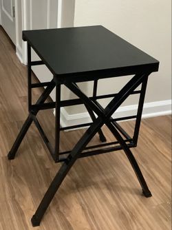 Black clean coffee table