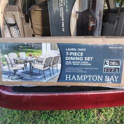 Outdoor Table & Outdoor Fire Pit $300 OBO