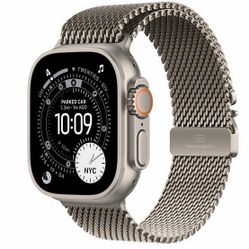 Apple Watch Ultra 3 49mm Natural Titanium Cellular Unlocked + Bonus Bands